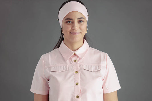 Veste Crop-Top Rose
