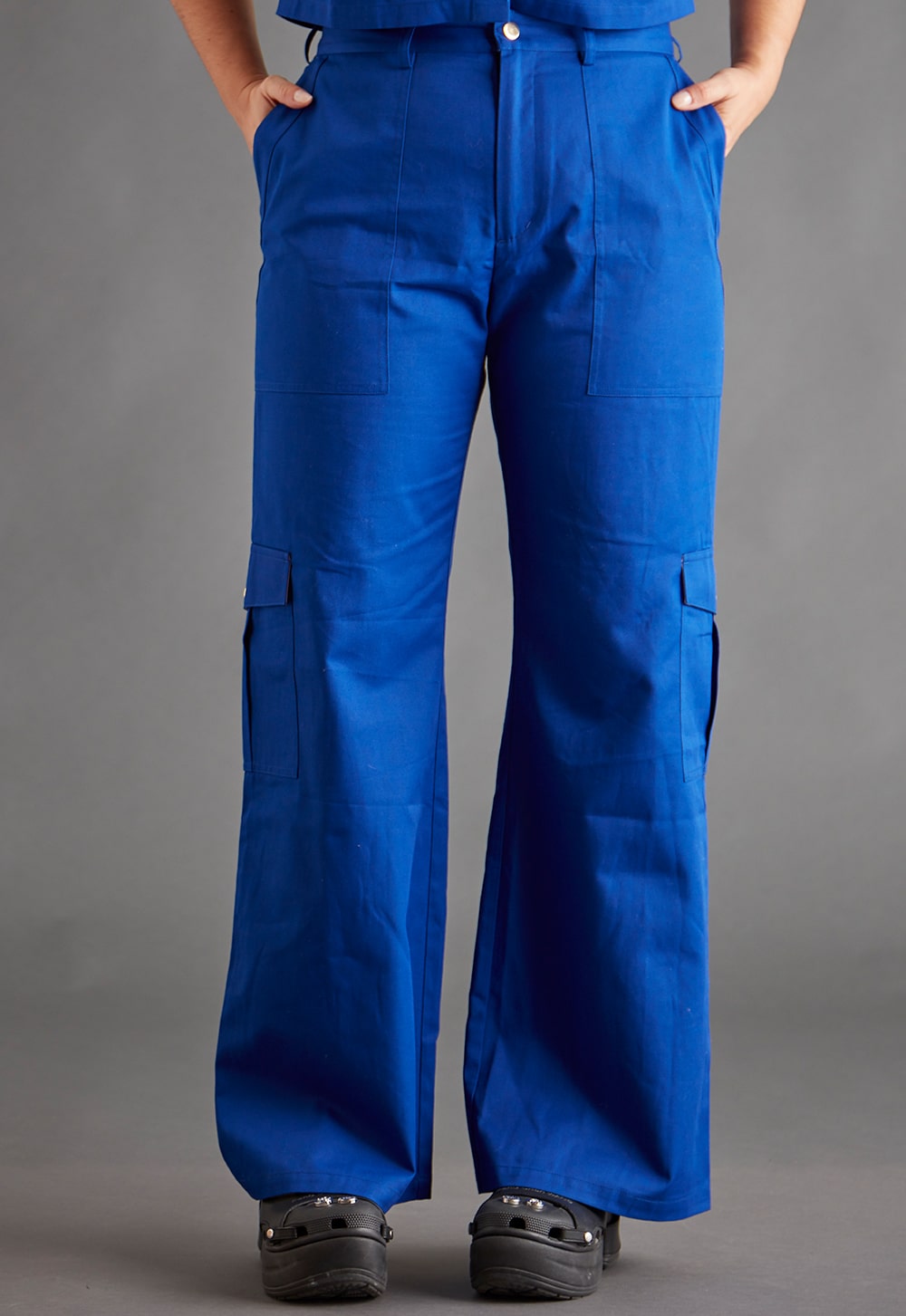 Pantalon Baggy Bleu