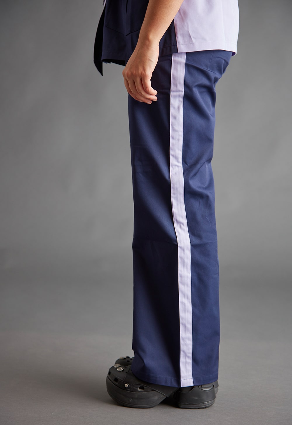 Pantalon Bande Violet