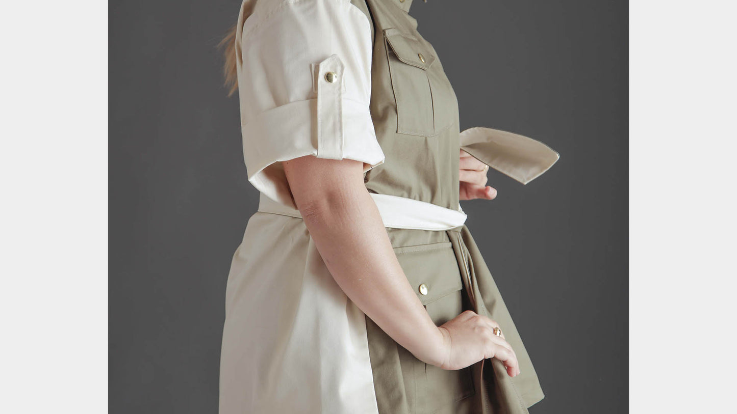 Veste Saharienne Kaki