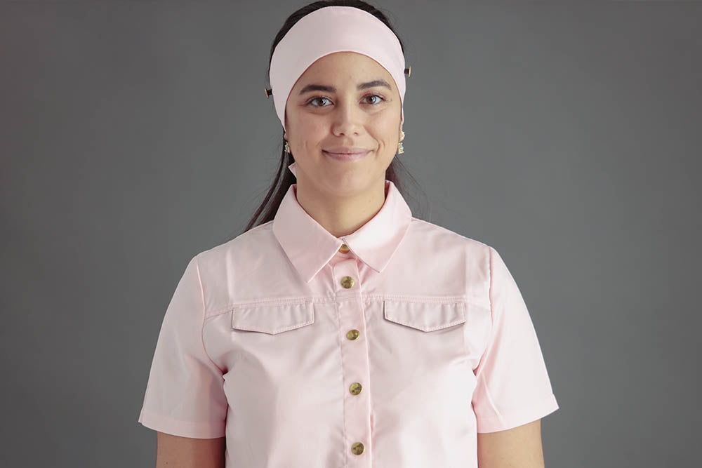 Veste Crop-Top Rose