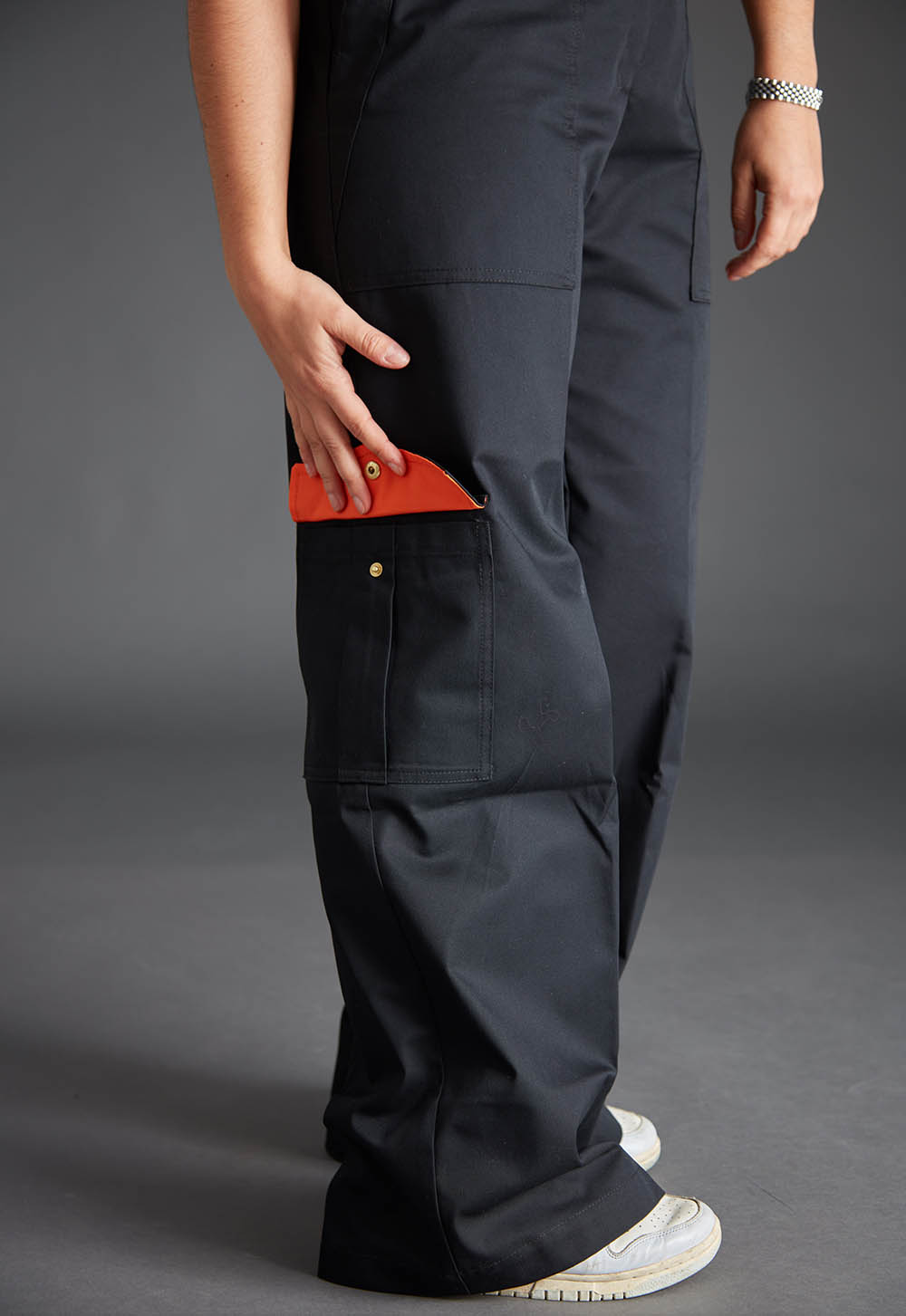 Pantalon Baggy Charcoal