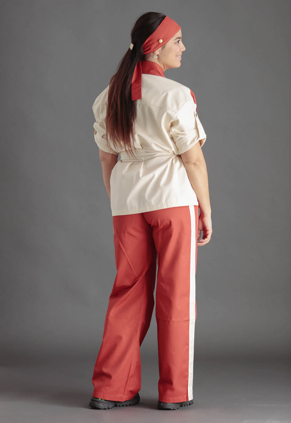 Pantalon Bande Rouille